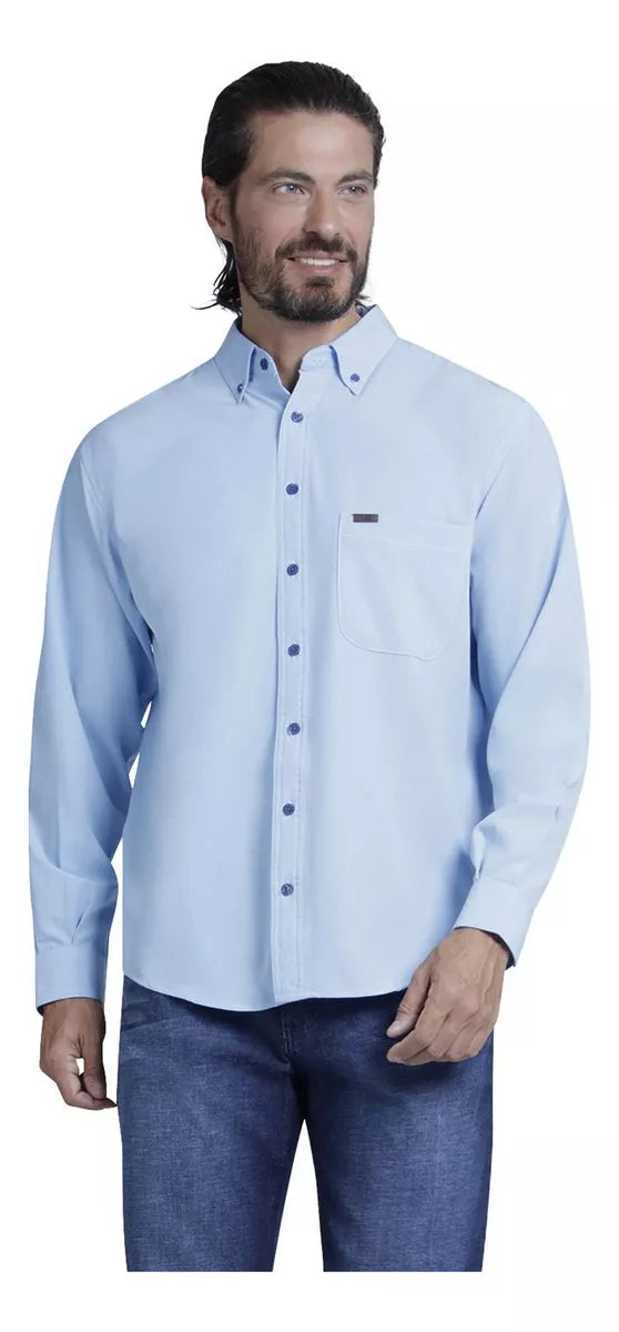 Camisa LEE Caballero Azul Cielo 112350377001 La Casa del Vaquero