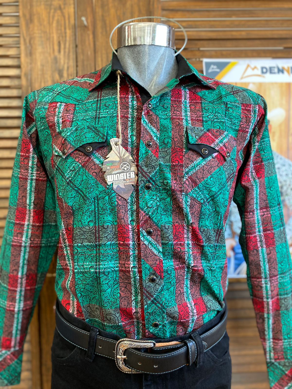 Camisa Winster Caballero Verde