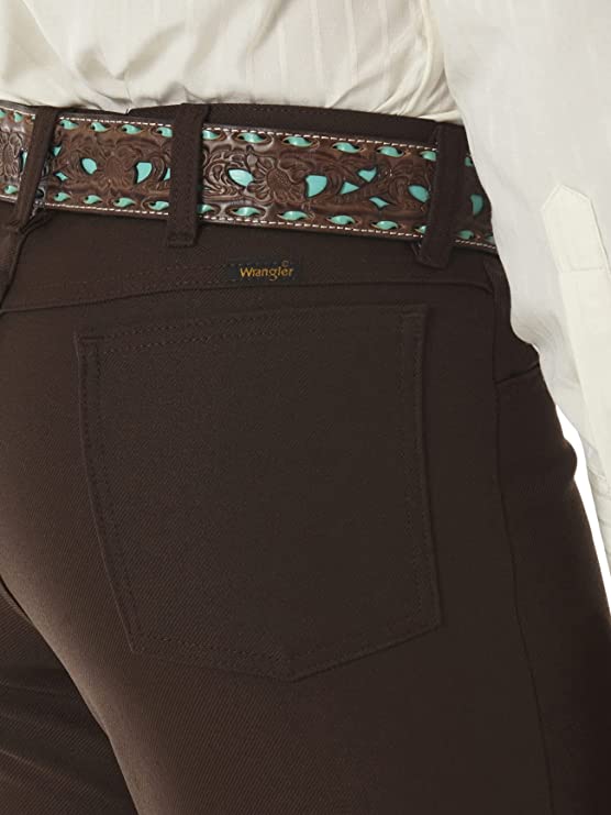 Pantalón Wrangler Poliester Cafe