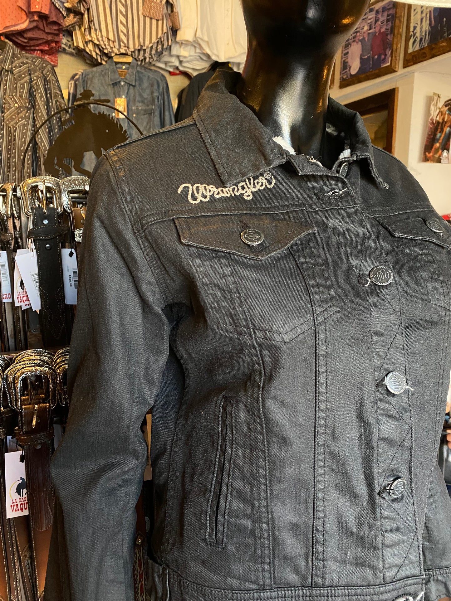 Chamarra Wrangler Negra 112326769