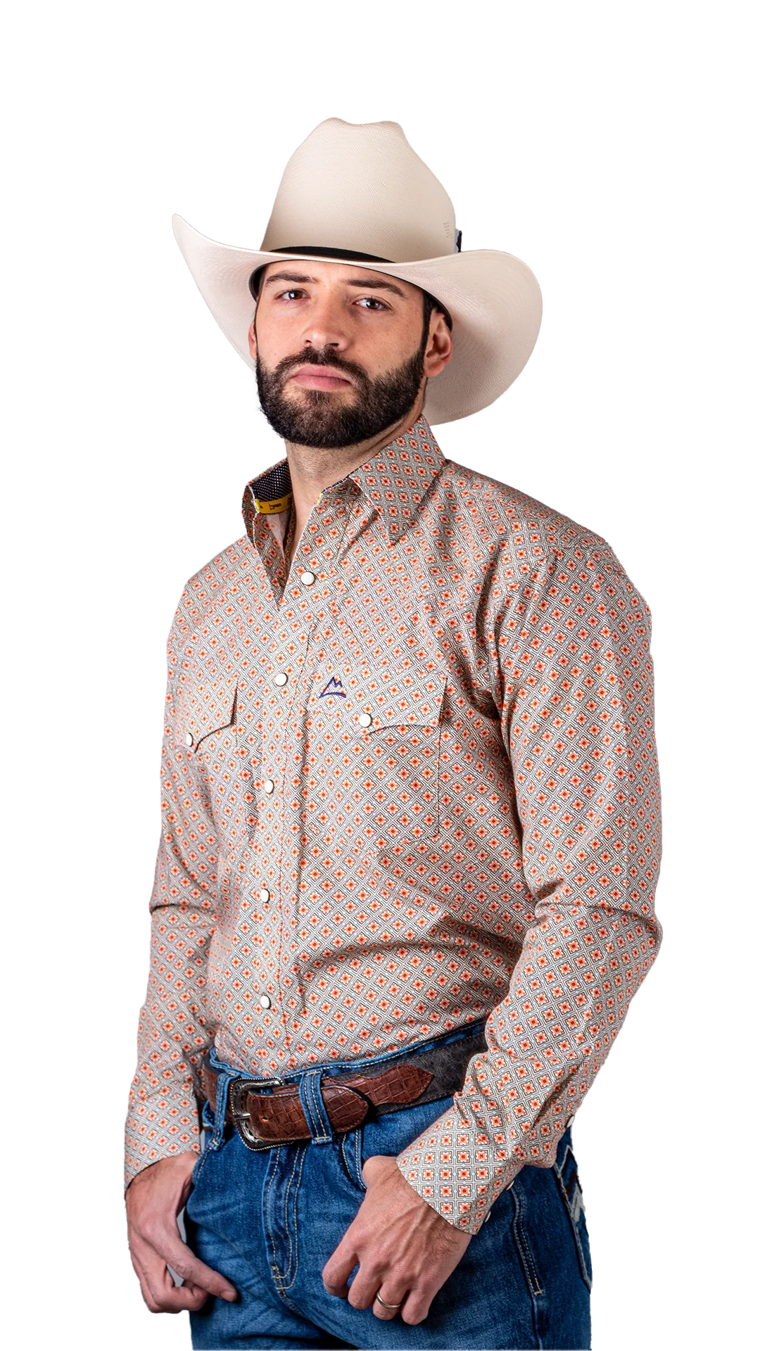 Camisa Caballero Denver Blanca CHH149