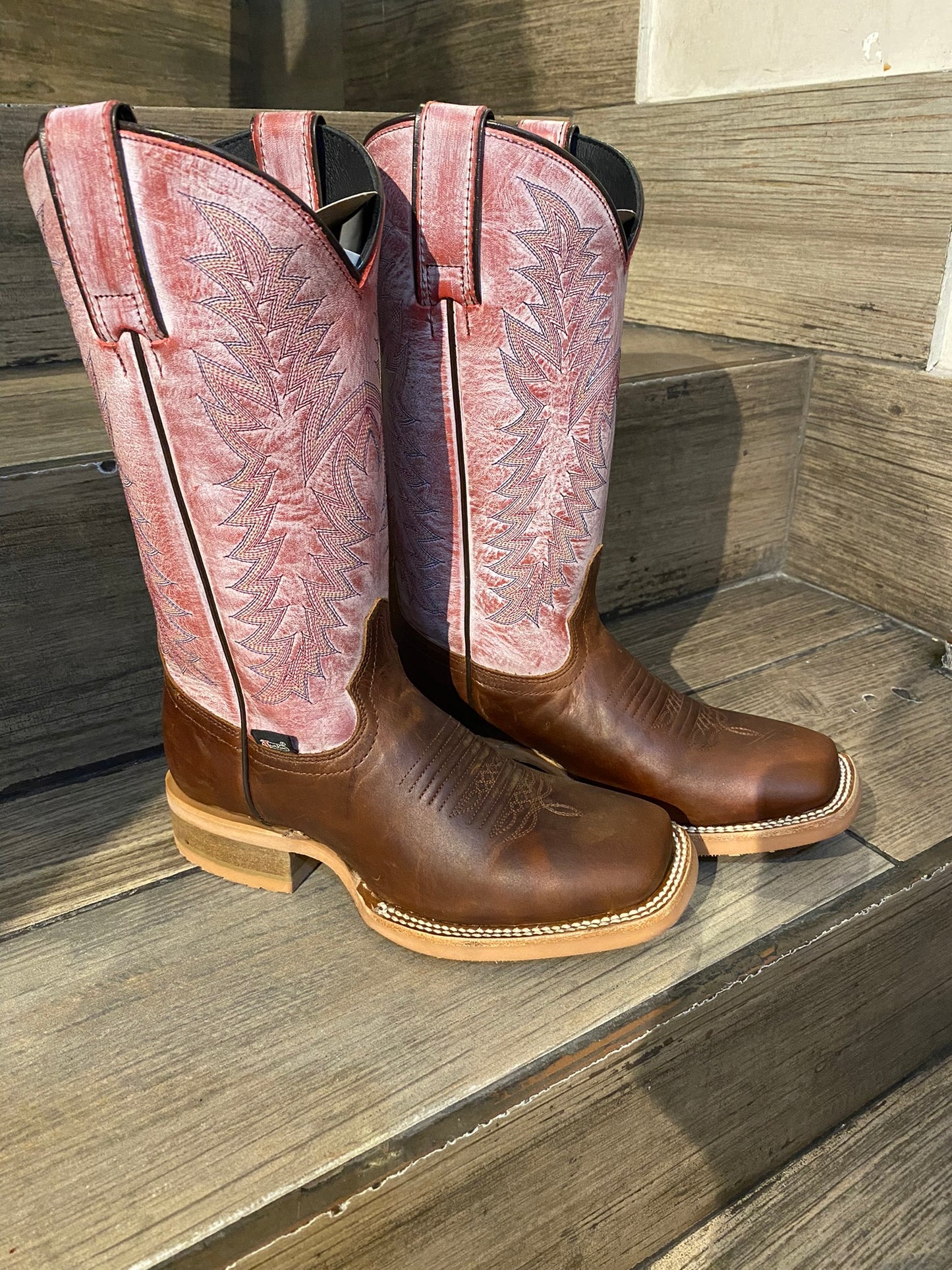 Bota Justin Boots Leon Rust JB5458
