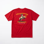 Playera Yellowstone Roja "Y035"