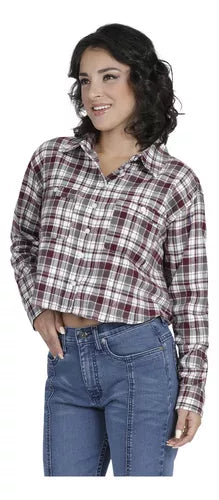 Camisa Casual Lee Slim Fit Manga Larga Cuadros 330