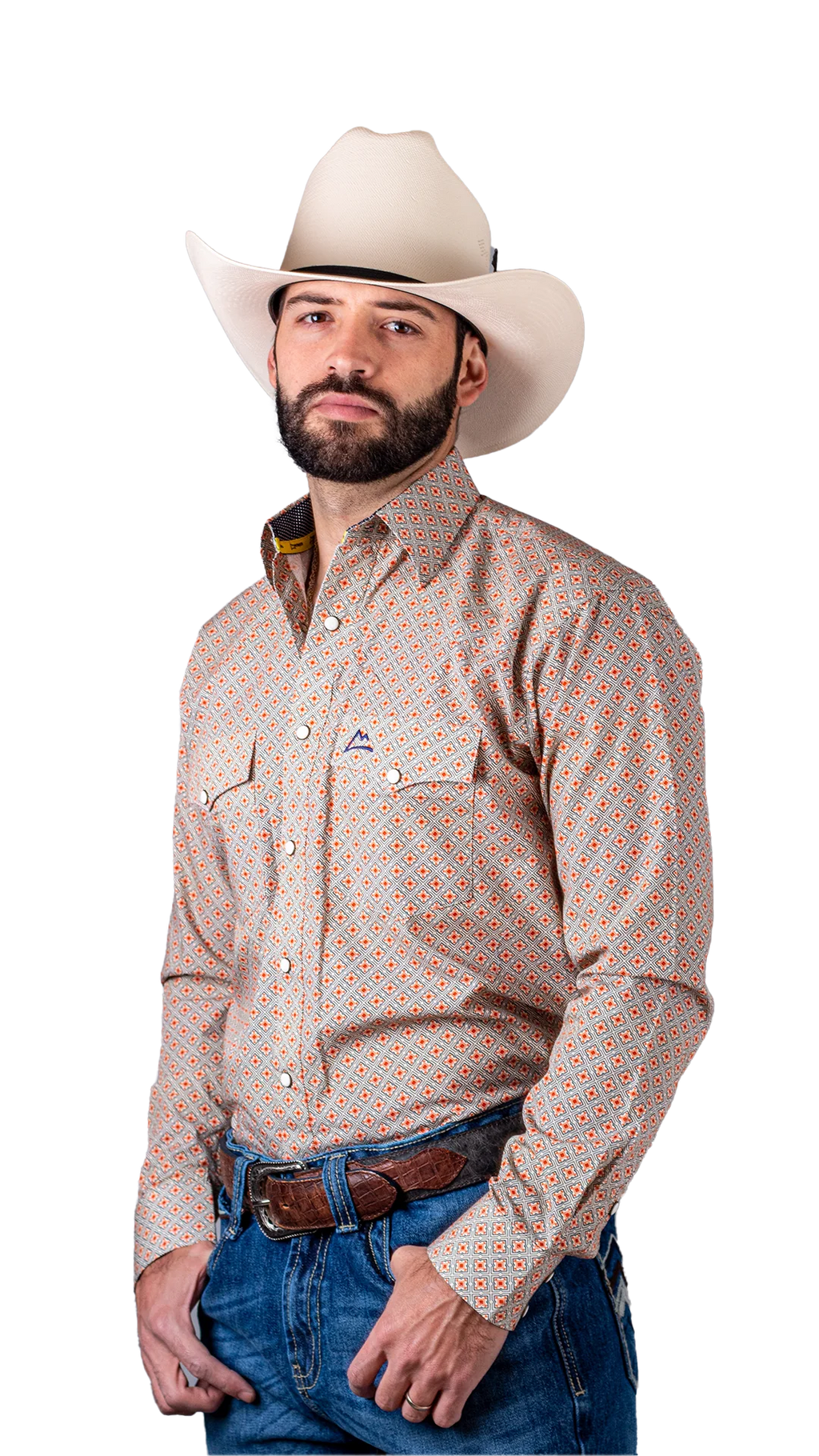 Camisa Caballero Denver Blanca CHH149