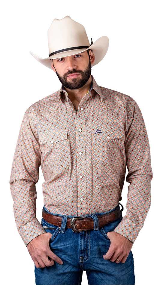 Camisa Caballero Denver Blanca CHH149