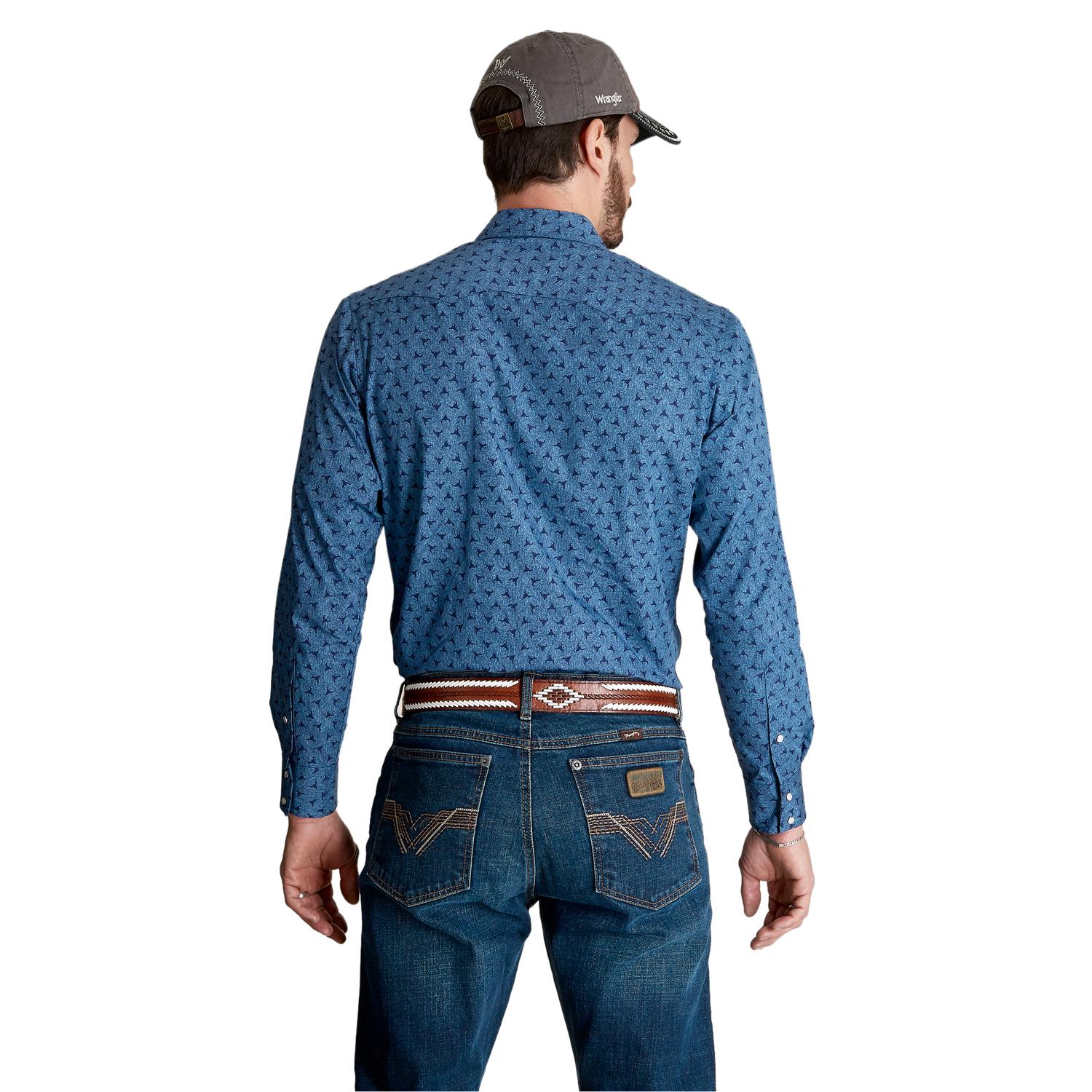 Camisa Wrangler 20x Toros"s113"