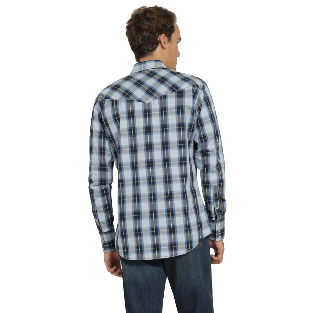 Camisa Vaquera Hombre Wrangler Regular Fit Manga larga 514