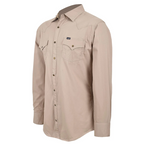 Camisa Wrangler Caqui Caballero