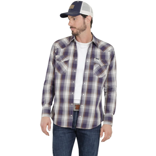 CAMISA WRANGLER CABALLERO CUADROS