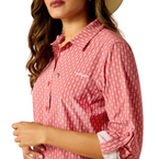 Camisa Ariat Rosa Estrellas