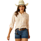 Camisa Ariat Amarilla