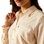 Camisa Ariat Amarilla