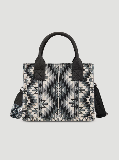 Bolso Wrangler bandolera mini de lona con estampado del suroeste