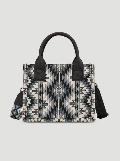 Bolso Wrangler bandolera mini de lona con estampado del suroeste