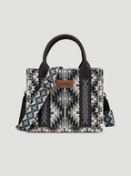 Bolso Wrangler bandolera mini de lona con estampado del suroeste