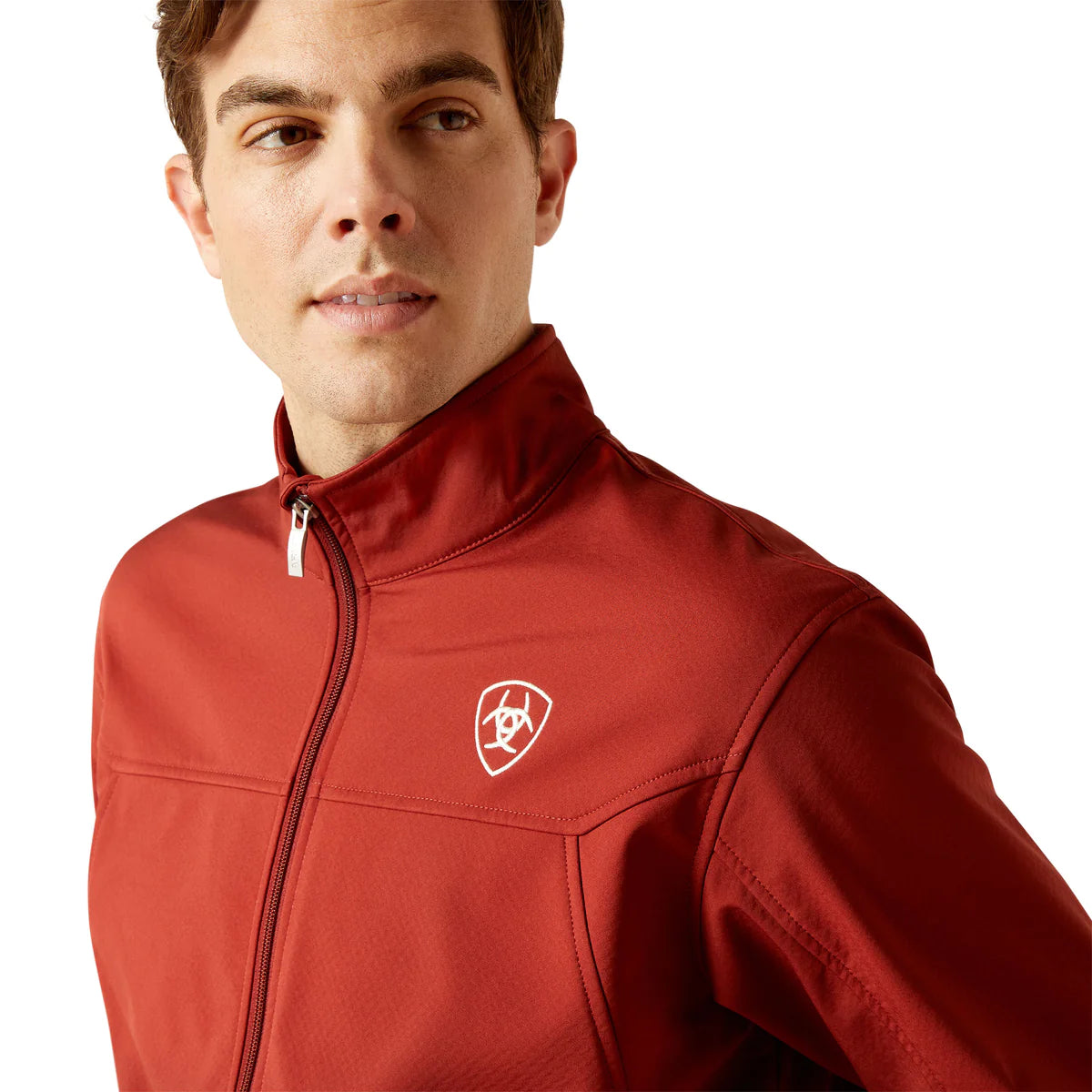 Chamarra Ariat New Team Softshell Fired Brick