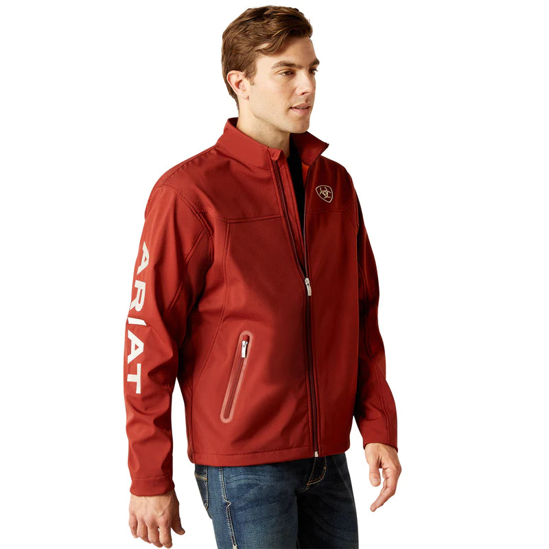 Chamarra Ariat New Team Softshell Fired Brick