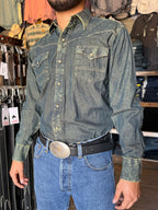 Camisa Rodeo Carte Mezclilla Deslavado