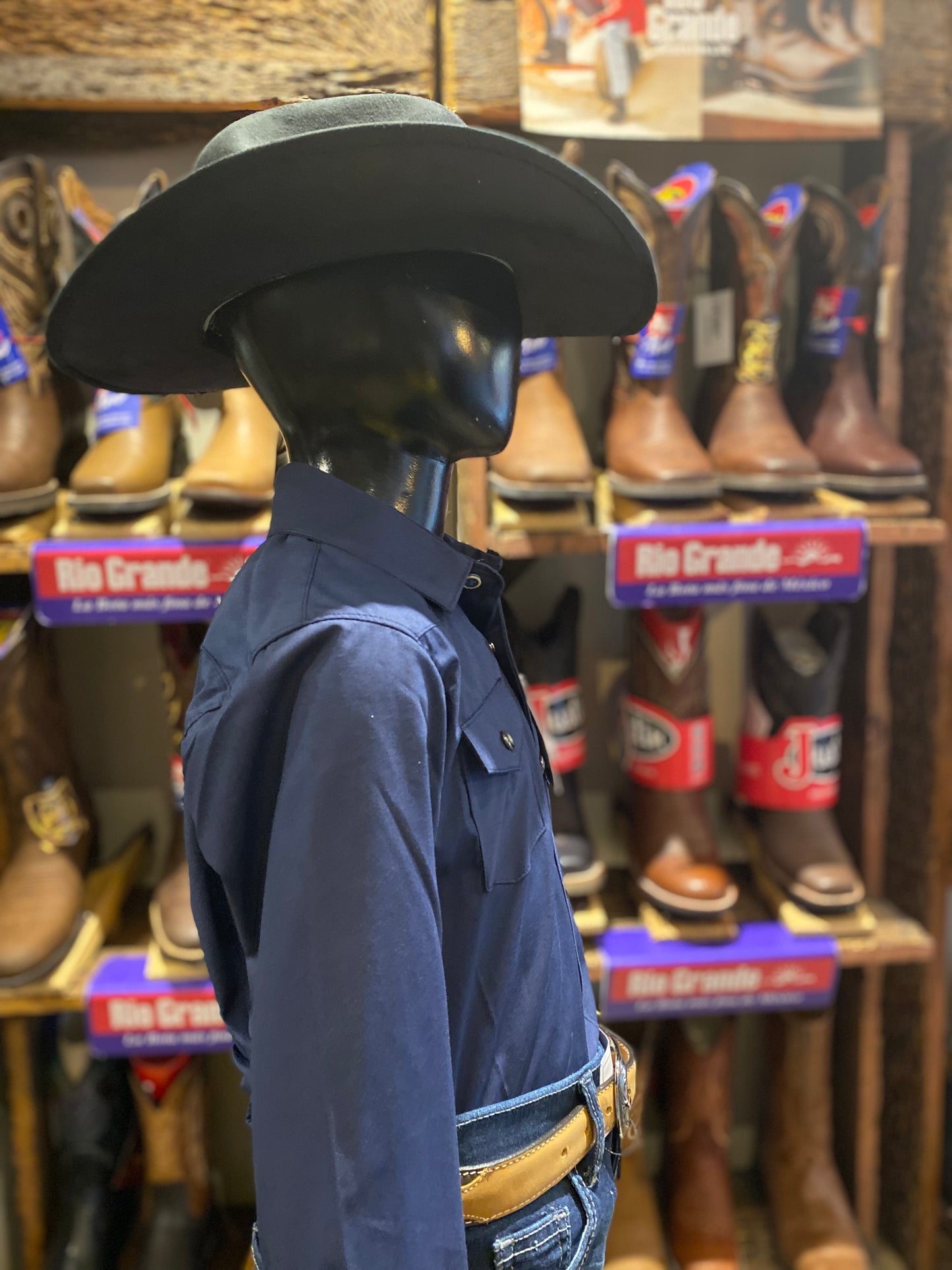 Camisa Rodeo West Niño Marino – La Casa del Vaquero