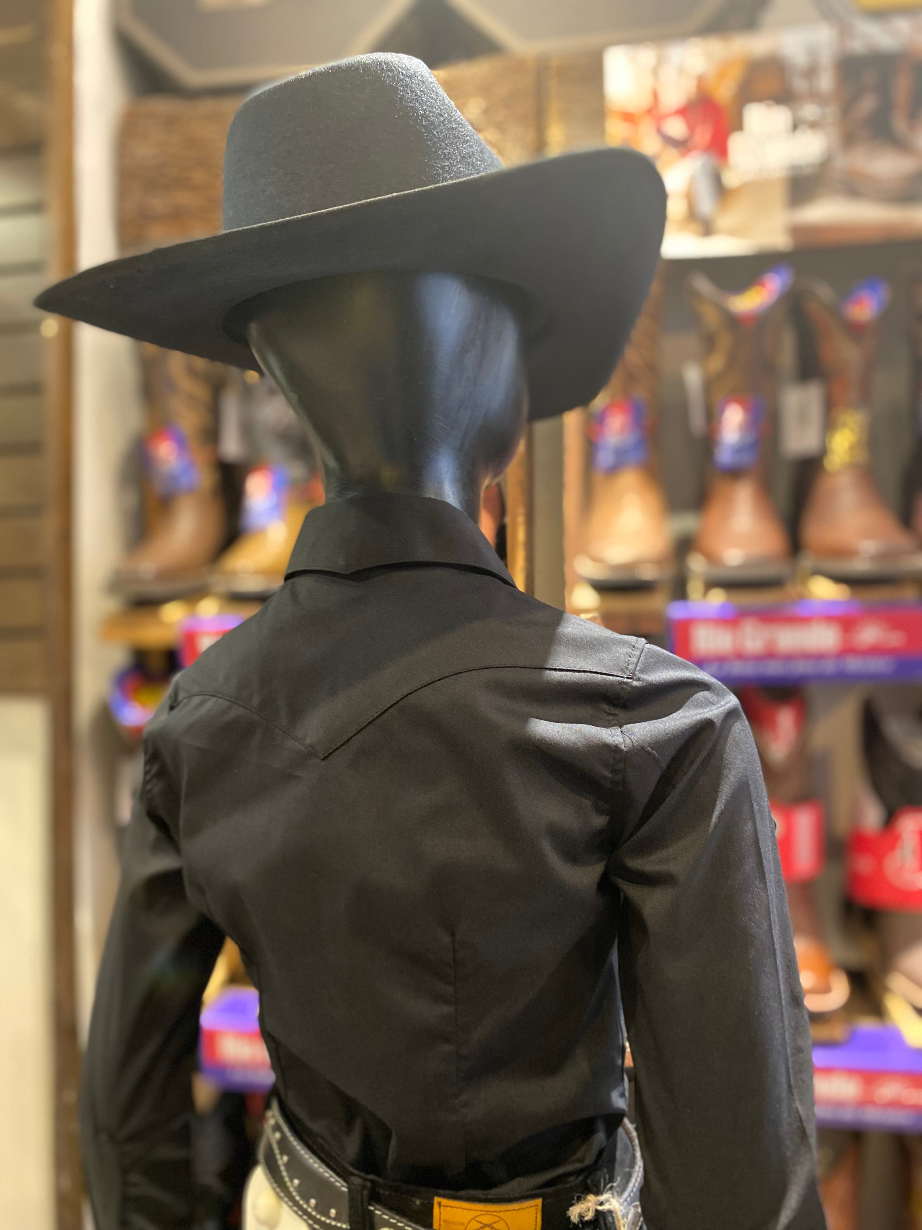 Camisa Rodeo West Niño Negro – La Casa del Vaquero