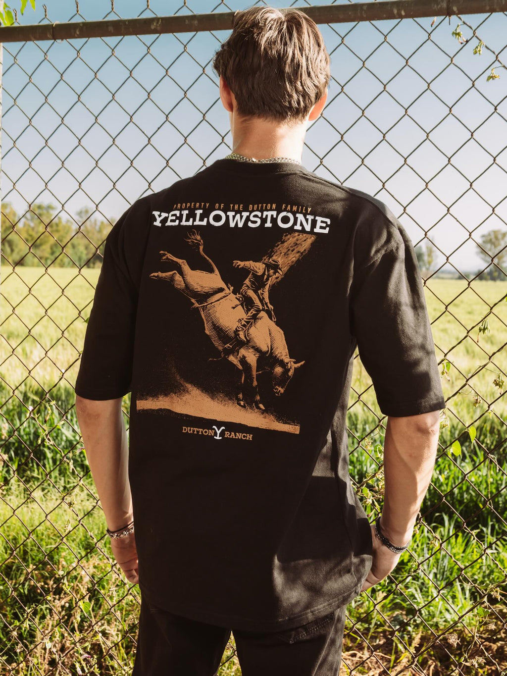 Playera Yellowstone Gris