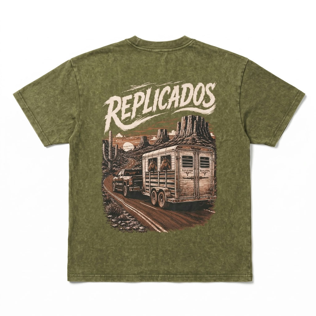 Playera Replicados Traila Caballos