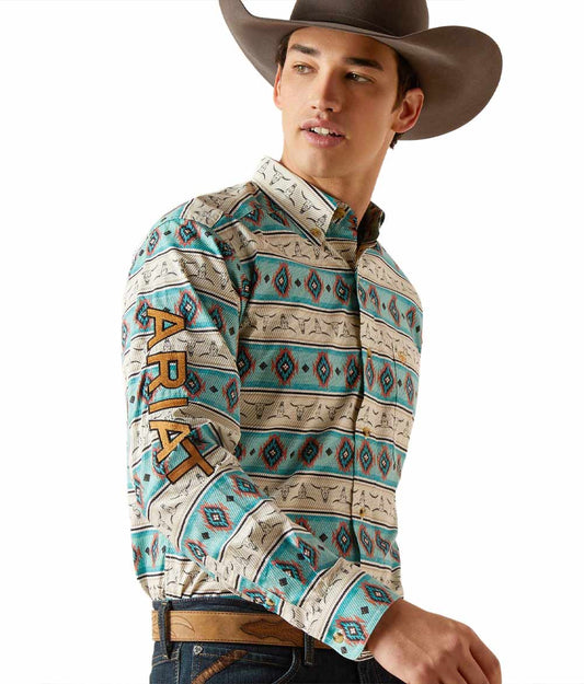 Camisa Ariat Caballero Team Logo 10047347