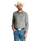 Camisa Wrangler 20x Verde Jaspeado