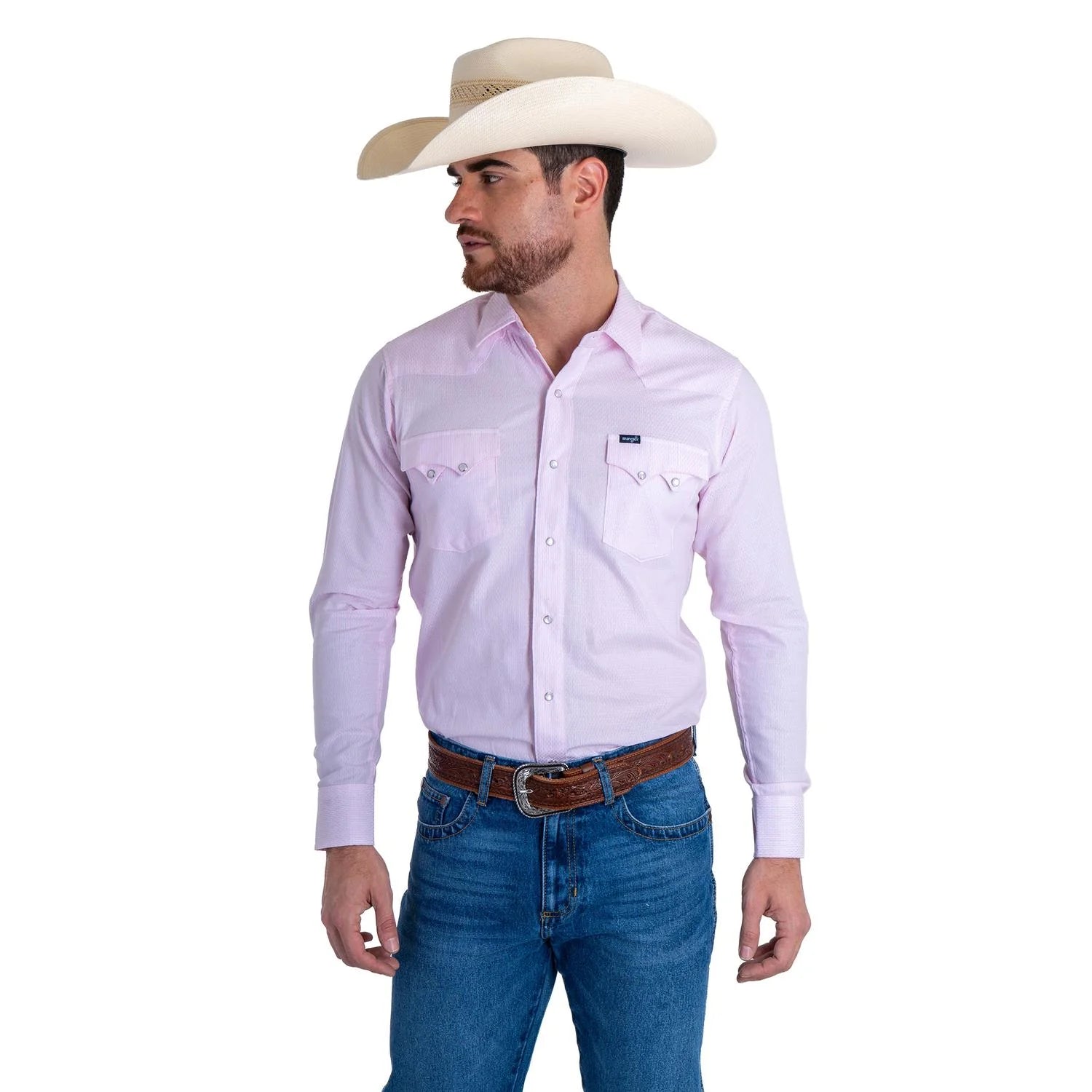 Camisa Wrangler 20x Rosa
