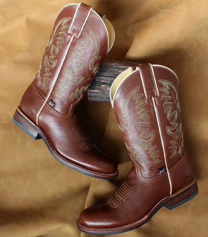 Bota Justin Boots Caballero Minerva Redwood