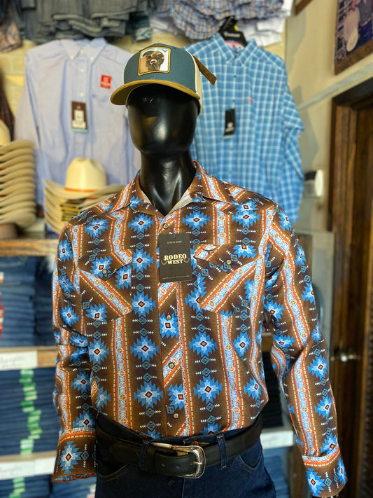 Camisa Rodeo West Caballero CE670