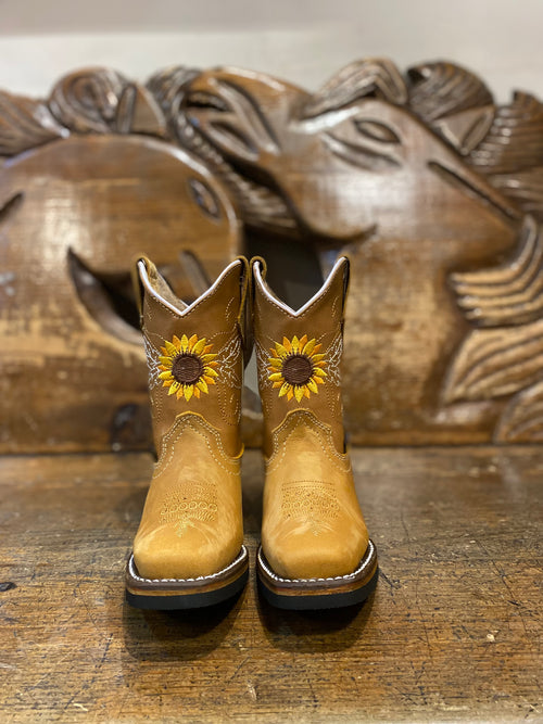Bota El Carril Girasol Miel Niña