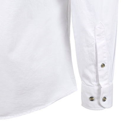 Camisa Wrangler Caballero Logo Blanco